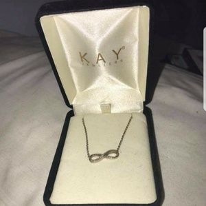 Infinity necklace from Kays